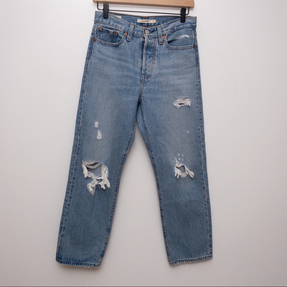LEVI’S Wedgie Straight Jeans Authentically Yours - Picture 6 of 13